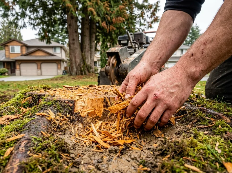 Stump Grinding in Surrey