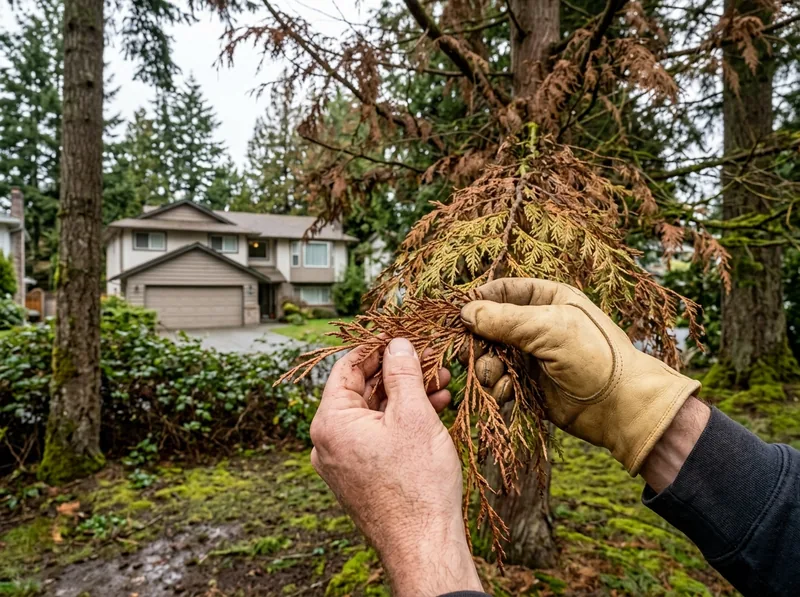 Western Redcedar Dieback in Surrey